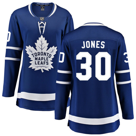 Martin Jones Toronto Maple Leafs Fanatics Branded Women's Home Breakaway Jersey - Blue